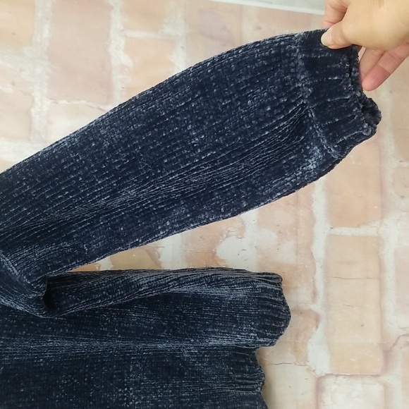 Catherine Malandrino Midnight Blue Crew Neck Sweater - Picture 3 of 8